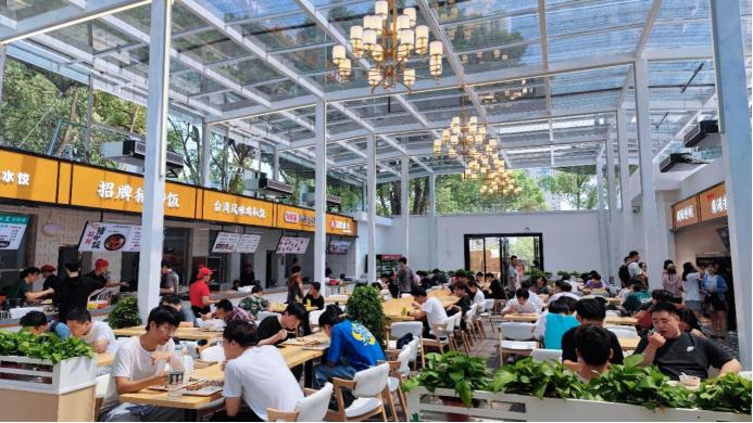 湖南高校开学季!带你领略科大食堂全新面貌与丰富美食